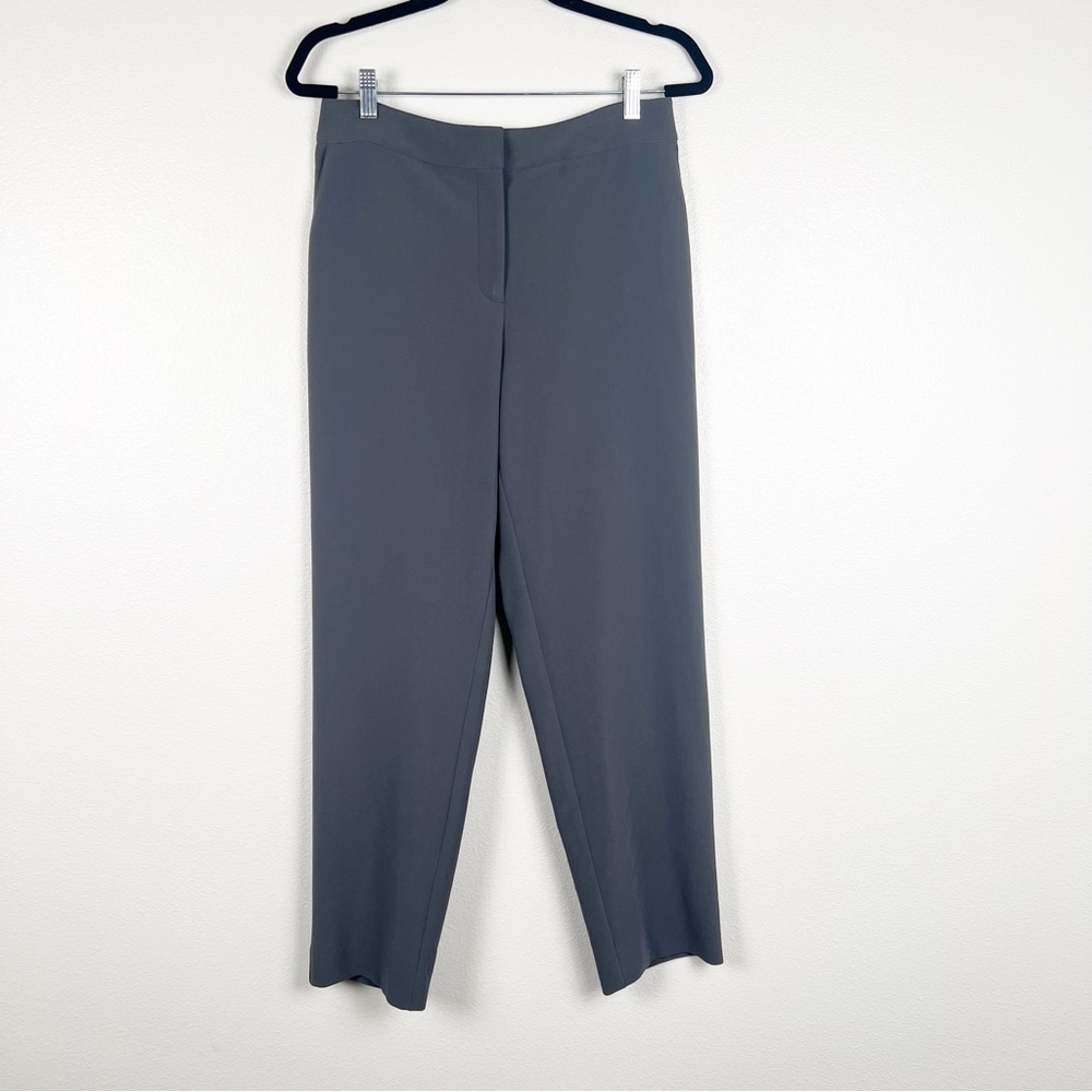 St John Gray Dress Slacks Pants Sz 10‎